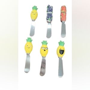 Pineapple Kids Spreaders Set - Yellow